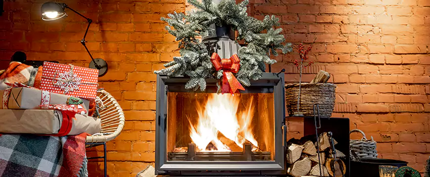 Travis Industries Linear Gas Fireplace Installation in New Philadelphia, Ohio