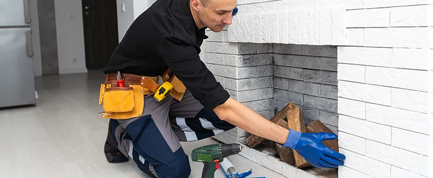 Fireplace Damaged Damper Frame Repair Services in New Philadelphia, Ohio